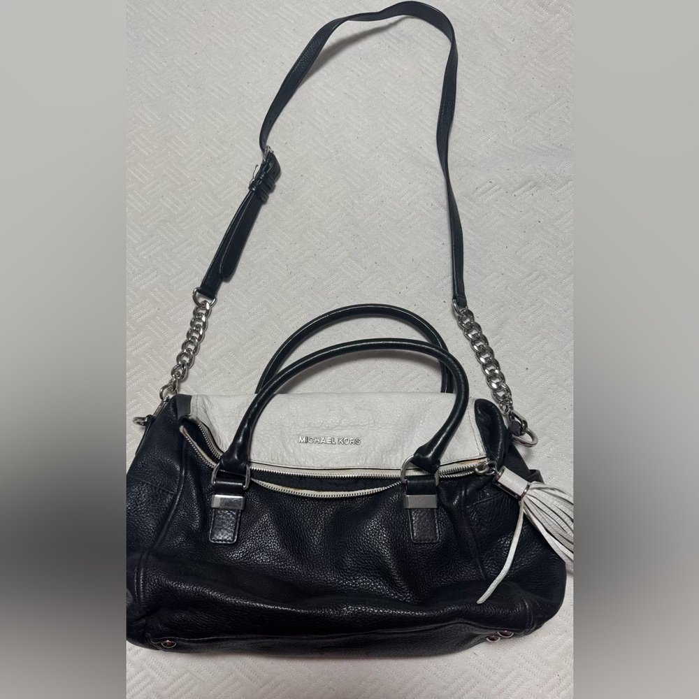 Michael Kors Leather Top Handle Bag